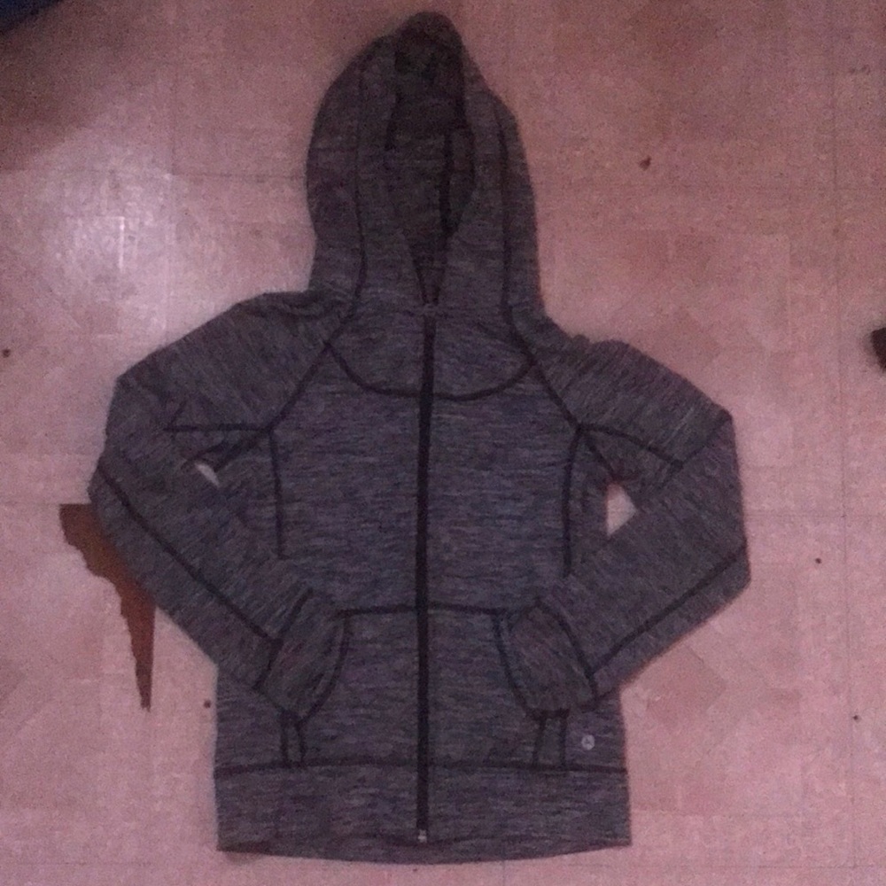 Gray sports sweater